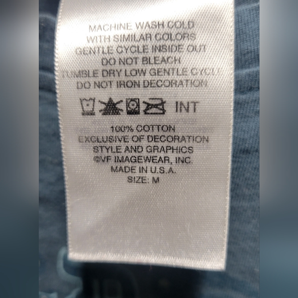Harley-Davidson Gray and Blue Graphic Tee - Picture 4 of 8